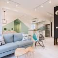 Apartment by Rooot Studio | Product Seen: [Leila 3–Seater Sofa, Breathe Rocking Chair & Tempo 3-in-1 Coffee Table]